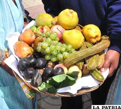 Deliciosas frutas que serán comercializadas en la Feria Exposaludable