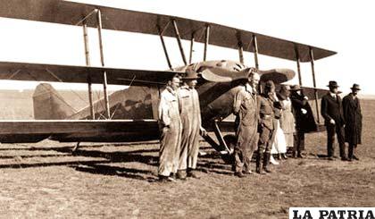 Imagen del primer vuelo en Bolivia