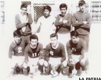 El primer equipo de Spartak en 1961
