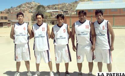 Deportivo Santana interviene en el torneo de baloncesto provincial