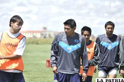 Bonafina, Torrico, Dury y García, jugadores de San José