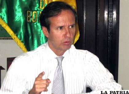 El expresidente Jorge Quiroga, 2001-2002