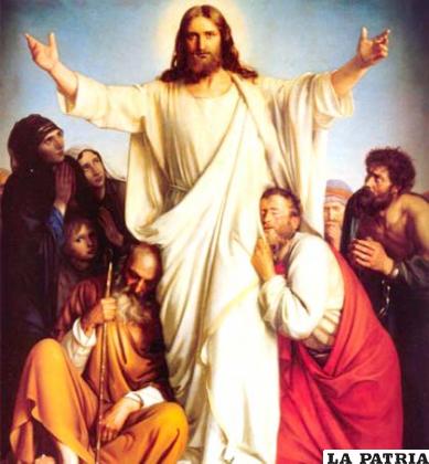 Cristo aparece ante sus discípulos
