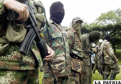Integrantes de las Fuerzas  Armadas Revolucionarias de Colombia (FARC)
