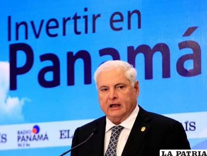 Ricardo Martinelli, presidente de Panamá
