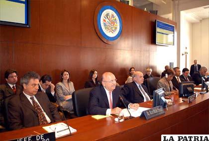 Reunión de la OEA para tratar la situación venezolana