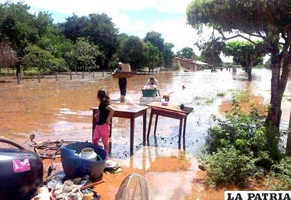 En el Beni claman ayuda ante las inundaciones