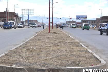 Vista de la avenida Al Valle