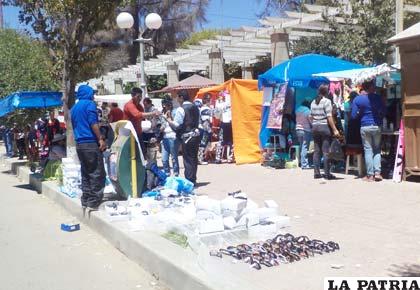 Comercio informal en carnavales