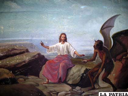 Jesús exclamó finalmente ¡Retírate Satanás!