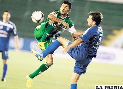 La última vez que jugaron en Santa Cruz, empataron a un gol el 30/09/2013