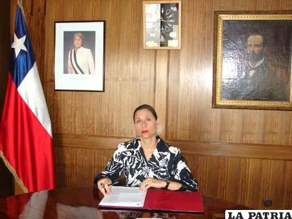 Carolina Echeverría Moya, ex subsecretaria de las Fuerzas Armadas de Chile