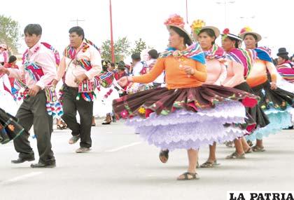 La moseñada se bailó con mucho entusiasmo
