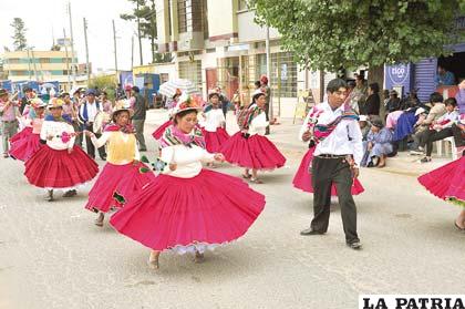 La moseñada de los originarios de Caquena