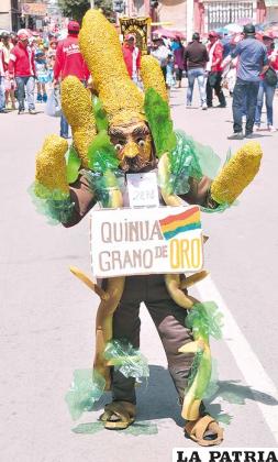 La Quinua, grano de oro, representado por Martín Pérez
