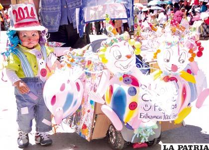 Carrito de payaso de Iker Berríos