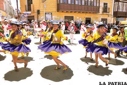 Las niñas de la Llamerada “Zona Norte”