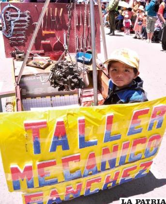 El taller mecánico de Gabriel Aguilar