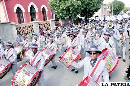 Los músicos de la Banda Real Imperial