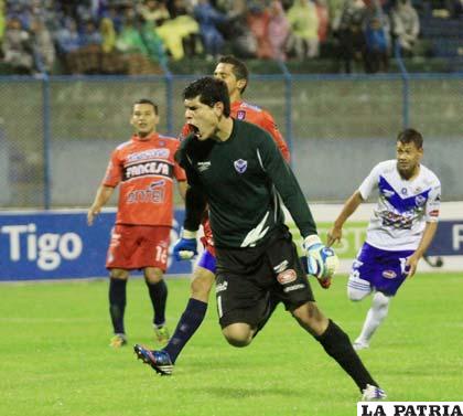 Carlos Lampe anotó su primer gol con la casaca de San José