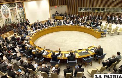 Asamblea de la ONU analizando el conflicto sirio