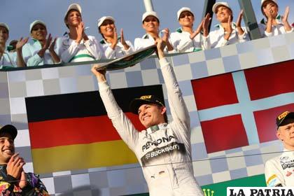 El piloto alemán Nico Rosberg 