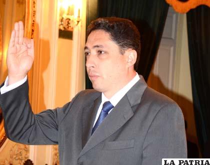 Héctor Arce Zaconeta, como el nuevo Procurador General del Estado