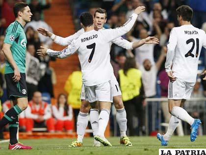 Ronaldo fue autor de dos goles en el cotejo