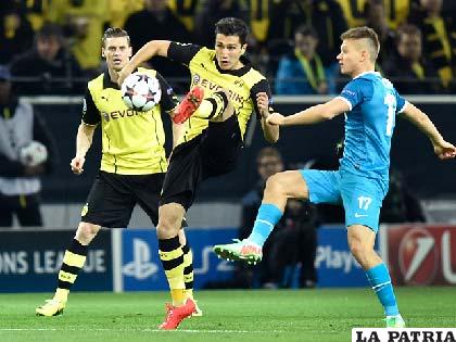 Perdió el Borussia Dortmund pero se clasificó a cuartos