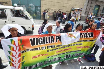 Mujeres del Tipnis piden que se incluya en proceso de Chaparina a Sacha Llorenti