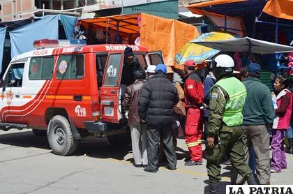 El cuerpo de la víctima luego fue trasladado a Cochabamba