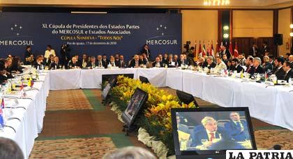 Aceptaron a Bolivia como socio pleno del Mercosur