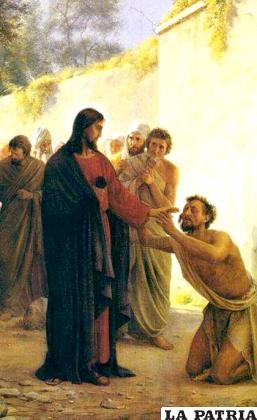 Jesús le cambia la vida a un mendigo al devolverle la vista
