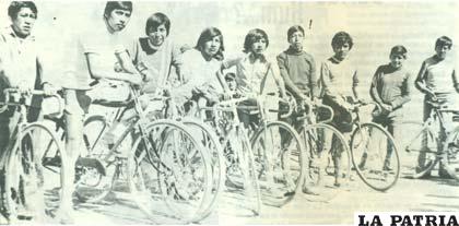 Los estudiantes que participaron en la prueba estudiantil de 1977