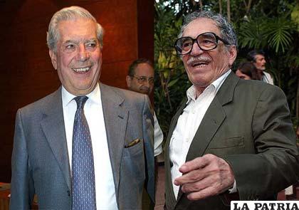 Mario Vargas Llosa y Gabriel García Márquez, dos grandes escritores con estilos diferentes