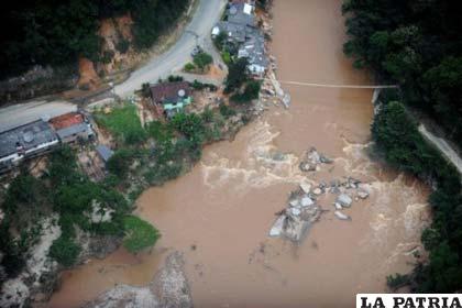 Gran caudal de agua en los ríos, alerta varias ciudades de los estados de Acre y Amazonas (Brasil)
