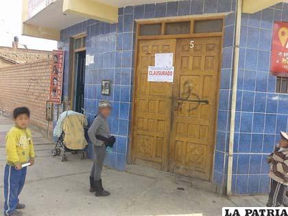Locales fueron clausurados