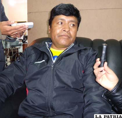 Jhonny Motiño, secretario departamental de Minería y Metalurgia