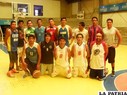 La selección orureña que participará en el campeonato nacional