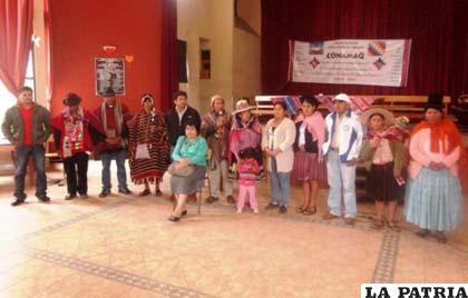 Cumbre Indígena realizada en Cochabamba