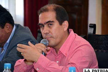 Fernando Humérez, presidente de la Liga del Fútbol Profesional Boliviano