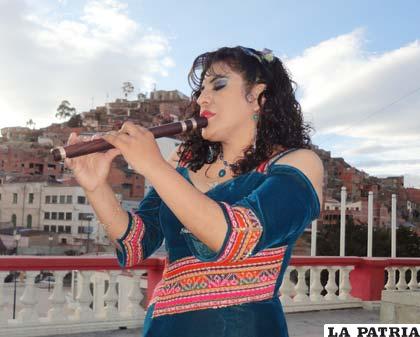 Tania Peredo, una gran artista orureña