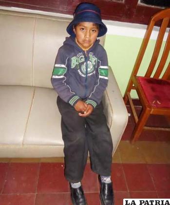 Niño que está en Bermejo, Jordi Jacinto Ramírez Quispe