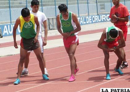 Deportistas que representarán a Oruro en la competencia nacional de Milla Urbana