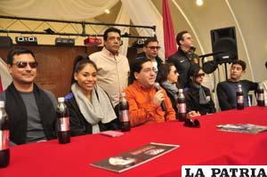 El elenco de Fico’s Show en conferencia de prensa