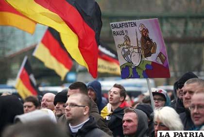 Marchas en Alemania de grupos ultraderechistas e islamófobos