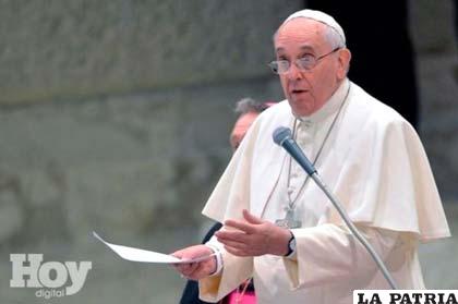 Papa Francisco comenta sobre los sacerdotes pederastas