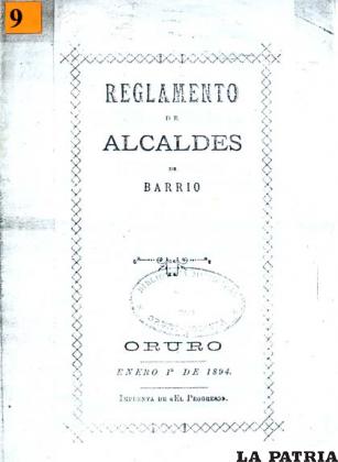 Documento que se guarda en la biblioteca de la Casa Municipal de Cultura “Javier Echenique Álvarez”