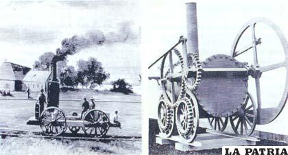 De las primeras locomotoras