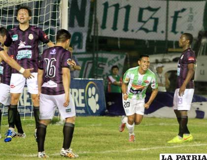 La última vez que jugaron en Santa Cruz, venció Oriente Petrolero 2-1 el 23/10/2014